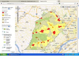 Interactive_Map Interactive Map of Chester County with municipal boundaries such as: Easttown, Charlestown, West Chester Chester Borough, et al.